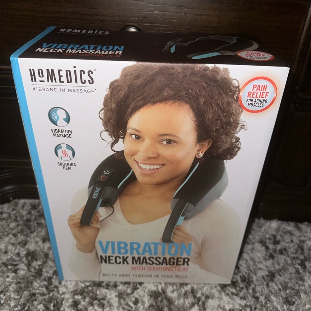 Vibration Neck Massager ( with soothing heat)
